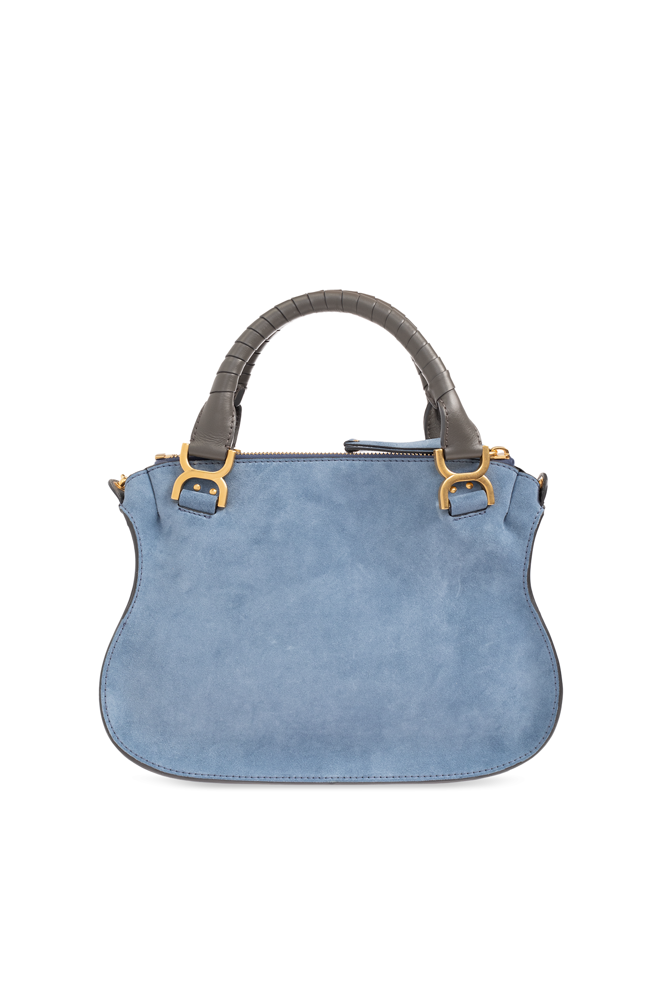 Blue 'Marcie Medium' suede shoulder bag Chloé - Vitkac Italy